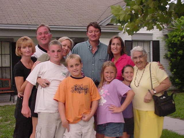 Zettel family gathering, August 2000